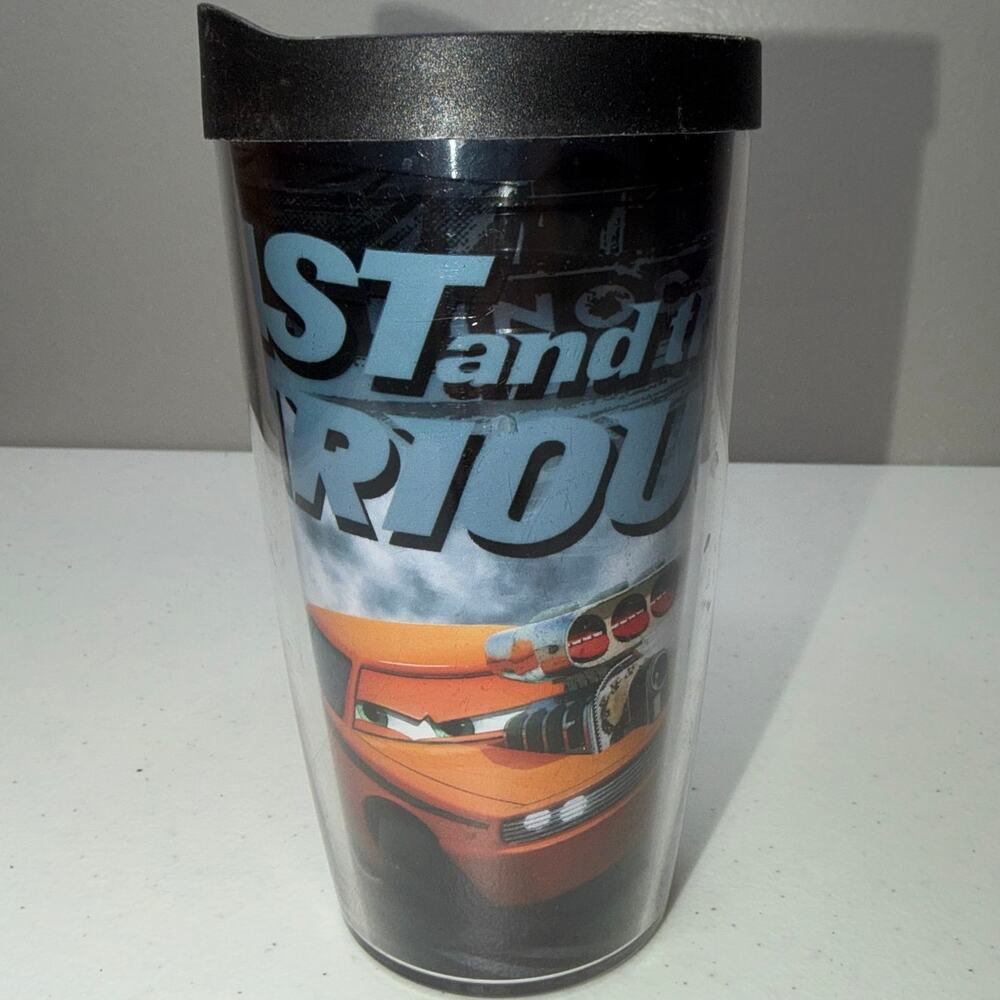 Tervis Disney Pixar Lightning McQueen The Fast and Hilarious 16oz Tumbler & Lid